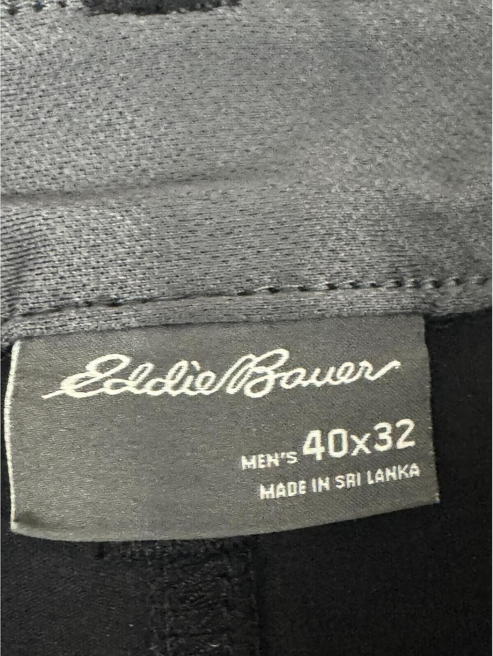 Eddie Bauer Men's Black Convertible Hiking Pants 40x32 - Picture 3 of 5